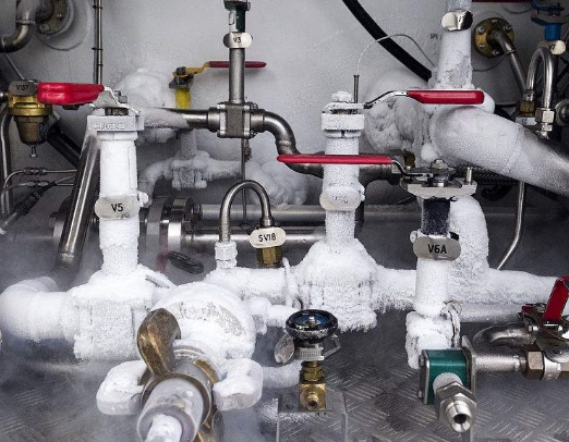 液氮泄露 液氮泄露