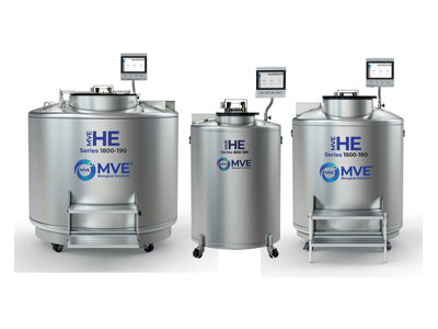 MVE HE液氮储存系统_配备 BioConnect?控制器